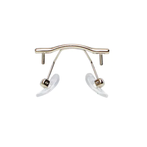Glasses Bridge for Rimless Glasses, Silver