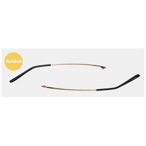 Golden Eyeglasses Temple for Eyeglasses Temple Repair-