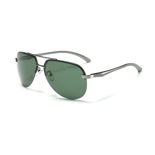 Polarized Rimless Sunglasses
