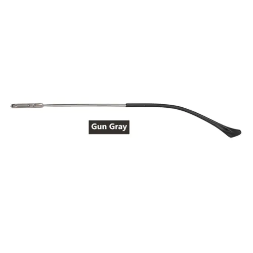 Colorful Eyeglasses Temple Gun Gray 2.7 MM