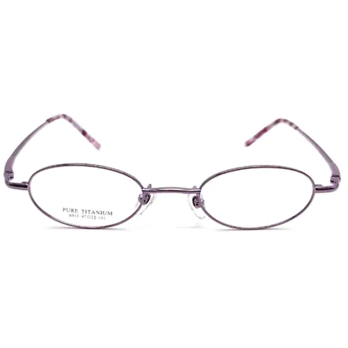 High Prescription Titanium Womens Eyeglasses Frames | Color Titanium Eyewear-Purple
