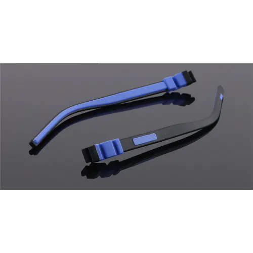 kids replacement temple push in black & blue