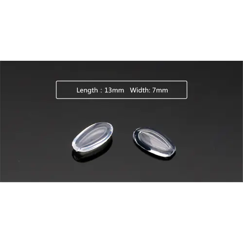 Oval Nose Pads on glasses