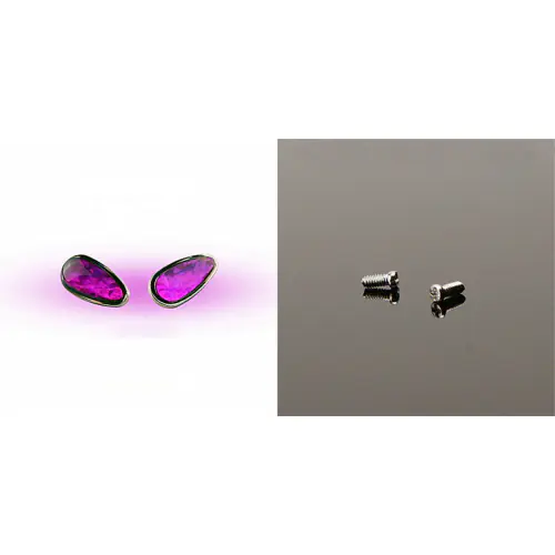 Nose Pads Purple Gems