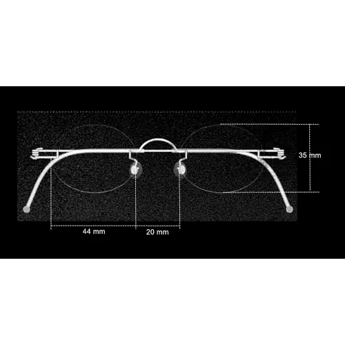 Custom Eyeglasses Frames, Make a Statement-You are Unique-Oval Lens 40-44mm-Large