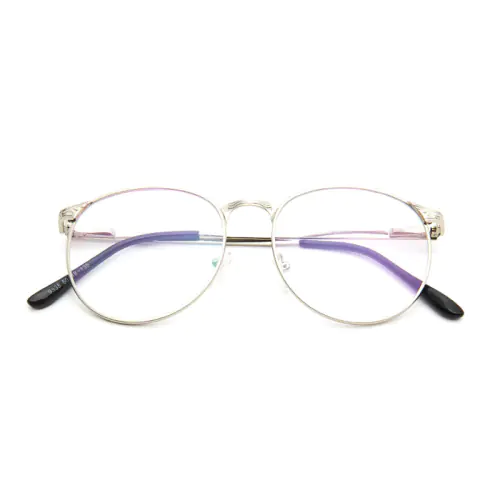 No line bifocals lenses fit frames, Vintage Silver