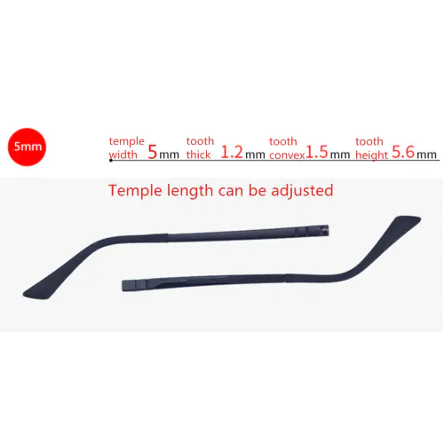 parts of glasses adjustable temple