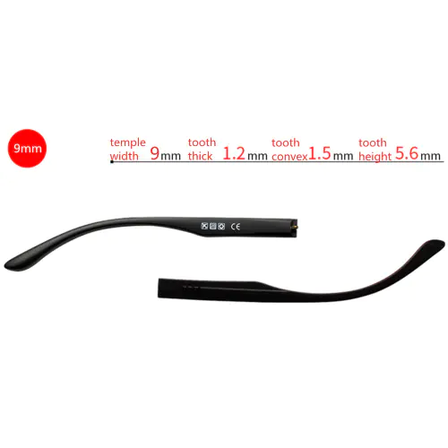 Eyeglasses temple for eyeglasses replacement