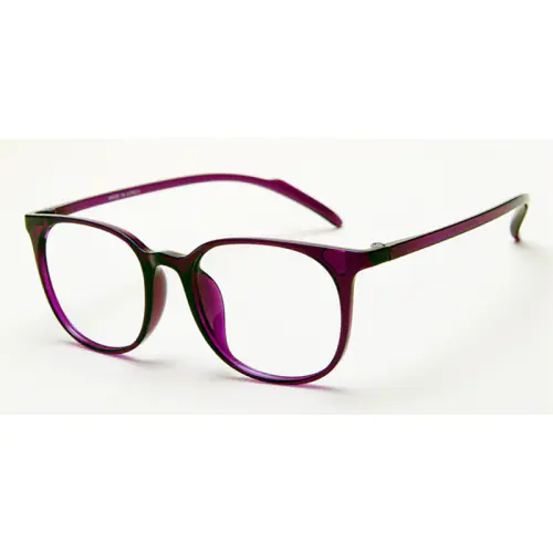 Cheap no line bifocals reading glasses, Purple-Purple