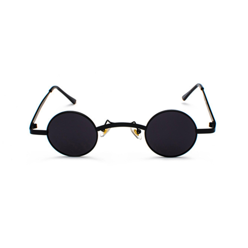 Black Small Round Glasses for men 38 mm lenses reminiscent of John Lennon Framesfashion