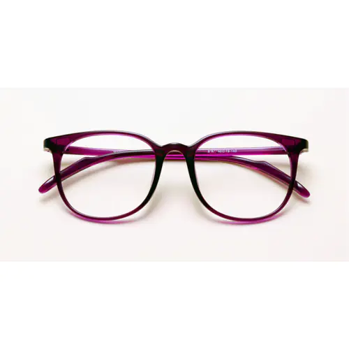 red Cheap no line bifocals reading glasses