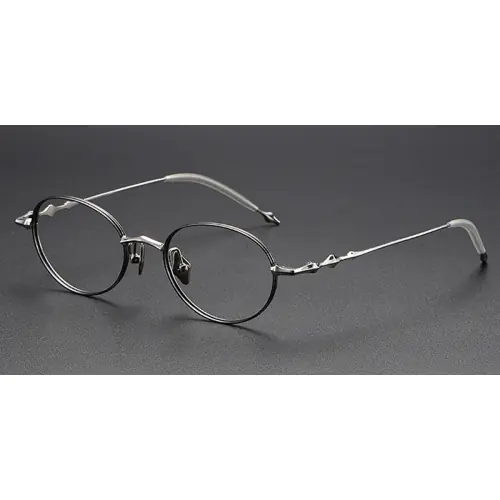 Redefine Elegance with Titanium Oval Frames for High Prescription| You Deserve to Have-Gun