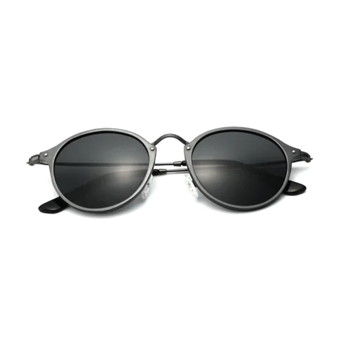 Flash Lens Sunglasses Gray frame Gray Lenses