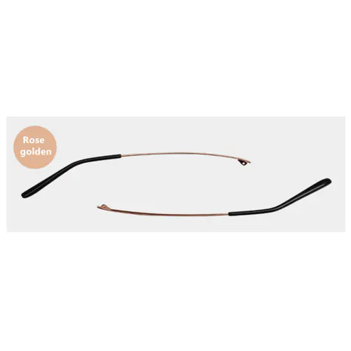 Eyeglasses Temple Dent tooth Design