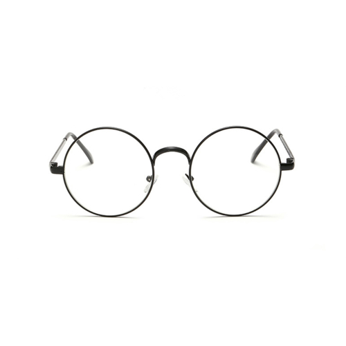 Prescription Glasses with Round Frames Black