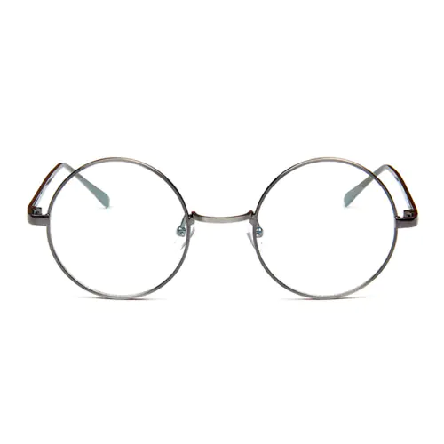 No line bifocals reading glasses, Gun Gray
