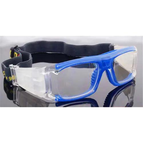 Blue Acetate Prescription Safety Glasses for basketball