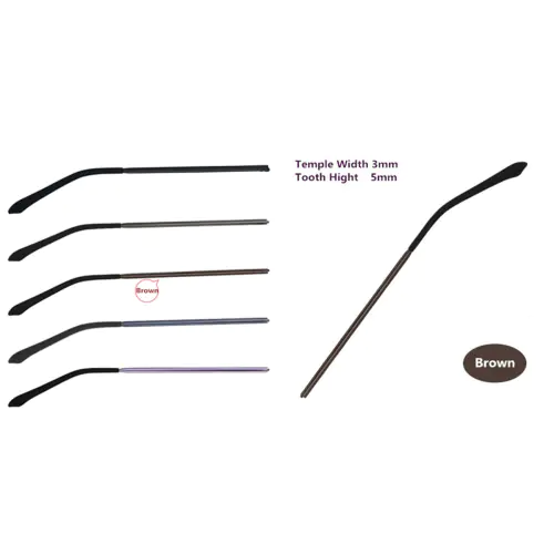 Brown Eyeglasses Temple Replacement 3.3 mm