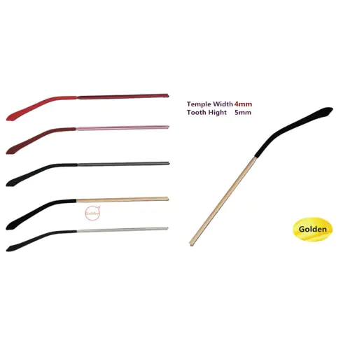 Golden Eyeglasses Temple for Eyeglasses Temple Repair