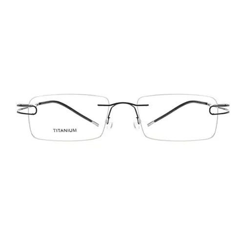 Rimless Glasses  for Oblong Face