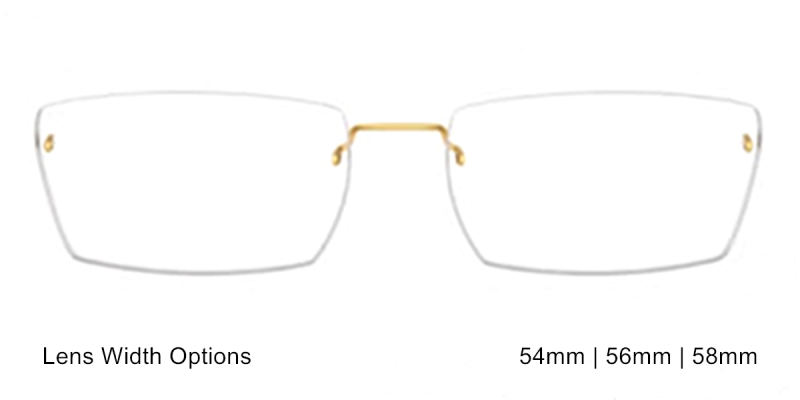 18 K Custom Made Rimless Real Gold Eyeglasses: A Timeless Investment-2388-Large