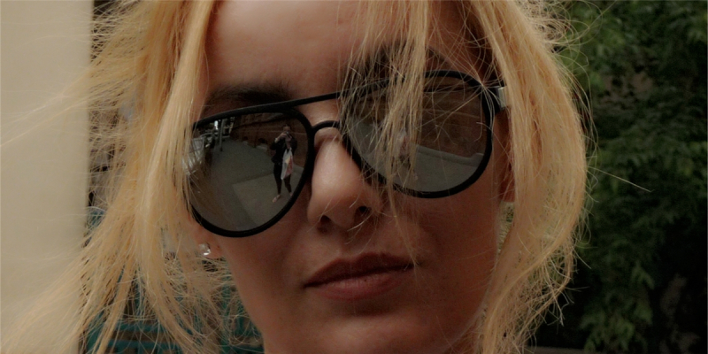 Black Hipster Prescription Sunglasses 