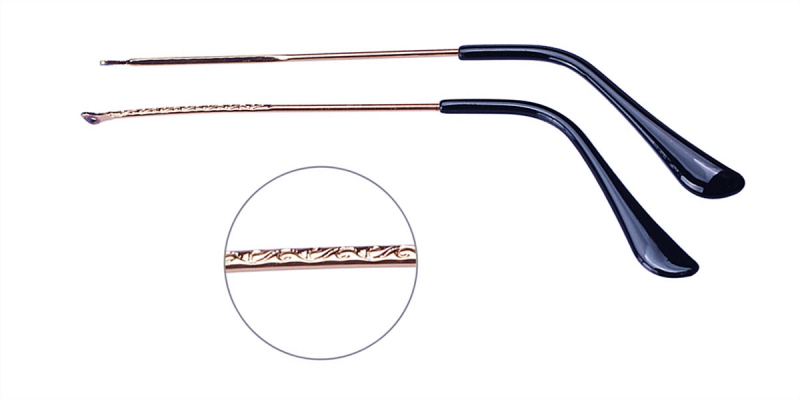 Eyeglass replacement temple arms