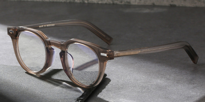 High Prescription Glasses Frames Horn Rimmed Glasses, Masculine Angle