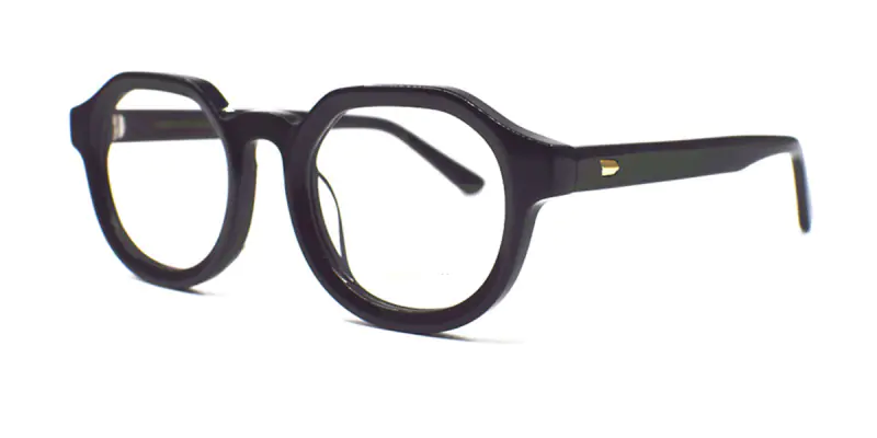 Clear Browline Glasses Born for a Narrow Forehead