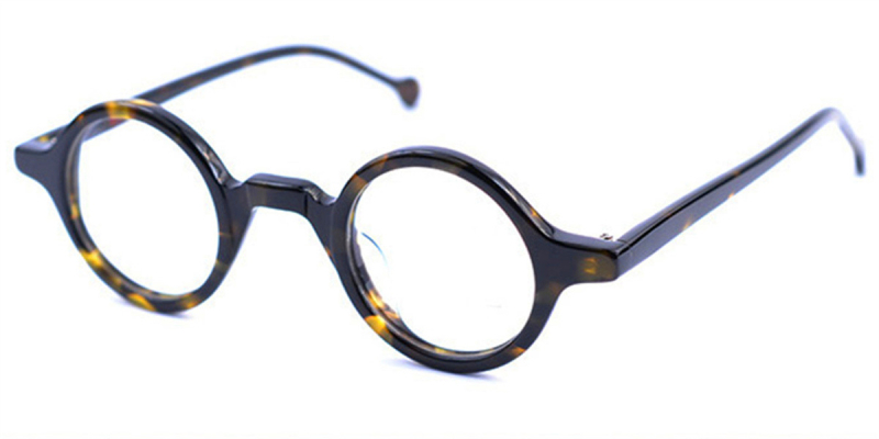 Acetate Vintage Small Round glasses for men
