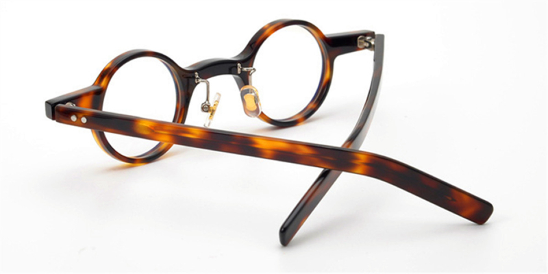 Wide Rim Round High Prescription Glasses Frames
