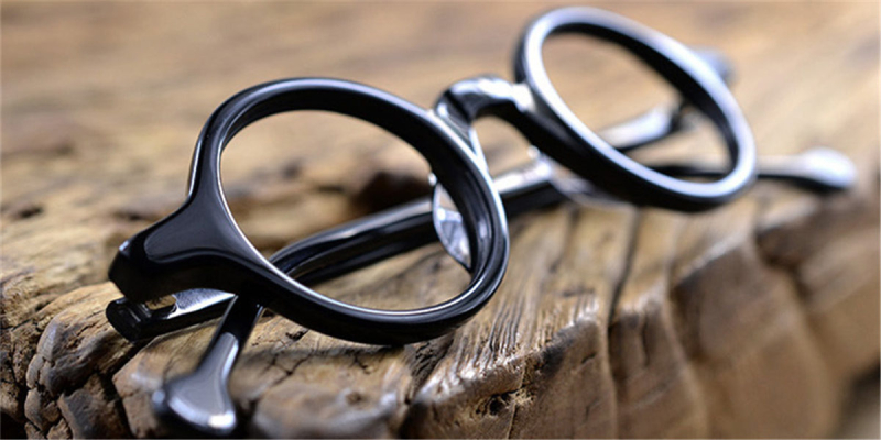 Acetate Vintage Small Round glasses for men