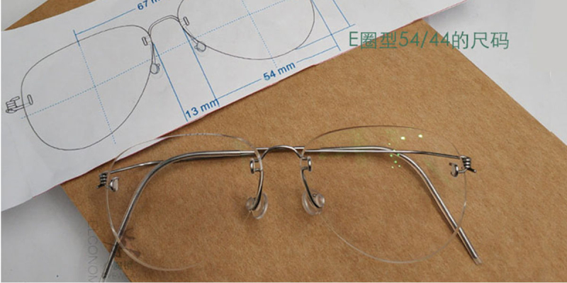Custom Eyeglasses Frames, Express your personal style-Aviator shape Lens 54-58mm-Large