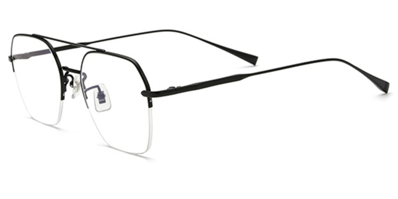 Aviator semi rimless best sale