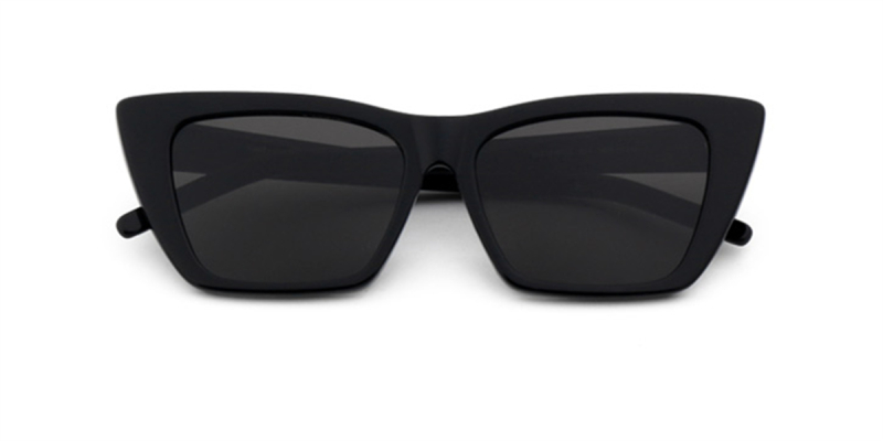 Trapezoid Cat Eye Oversized Designer Sunglasses