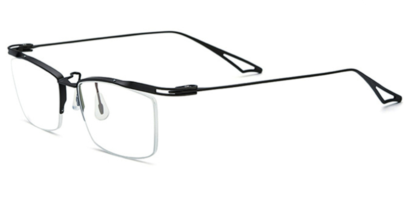 Titanium Semi Rimless Glasses | FramesFashion Rimless Collections