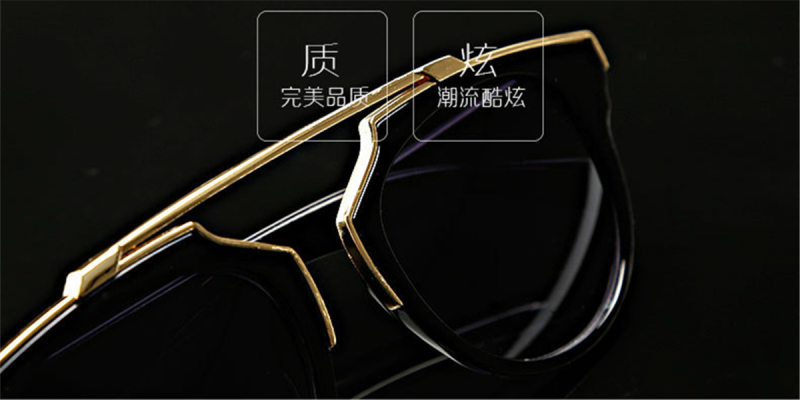 Oversized Prescription Sunglasses Black Acetete Frame