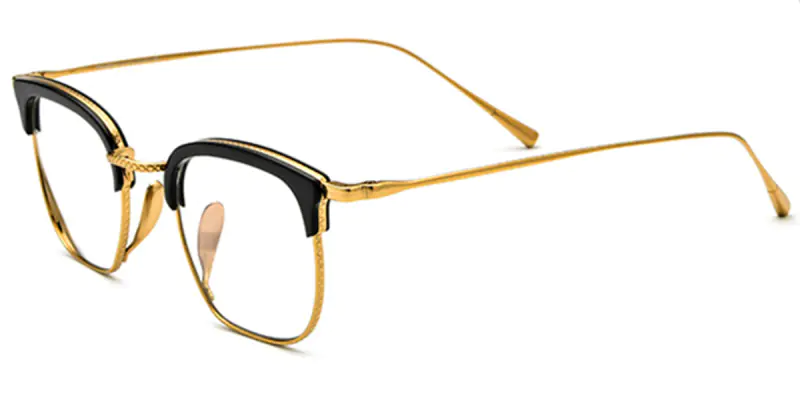 Prescription Browline Titanium Glasses Present Your Elegant and Chic