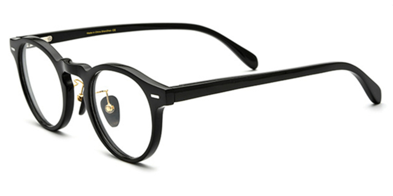 Genuine horn rimmed glasses sales