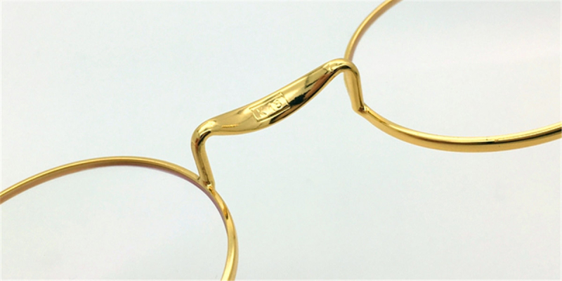 Golden Cable Temples Glasses6