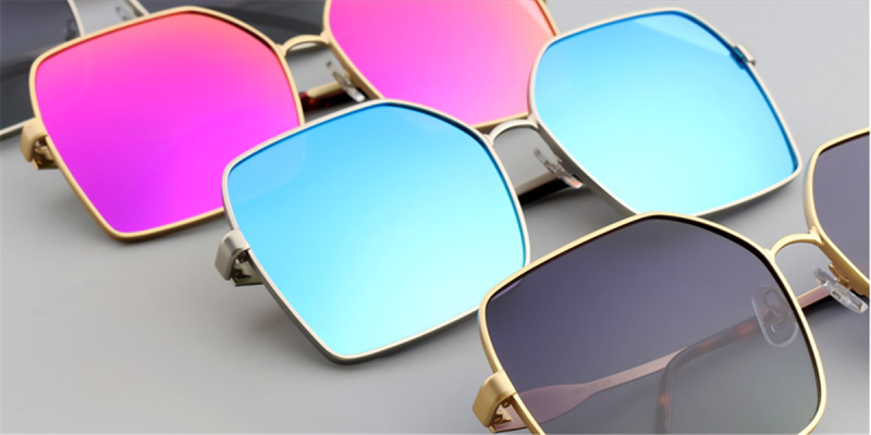 Polarized Square Oversized Women's Sunglasses