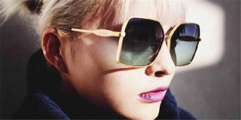 Polarized Square Oversized Women's Sunglasses