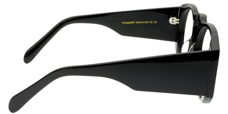 Colorful Clear Frames Eyeglasses | Finishing Touch Great manners for your Fashion-Black