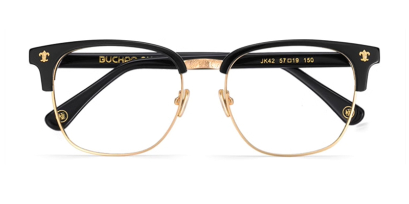 Prescription Clubmaster 155 Wide Frame Glasses Special designed for Big Face 2023