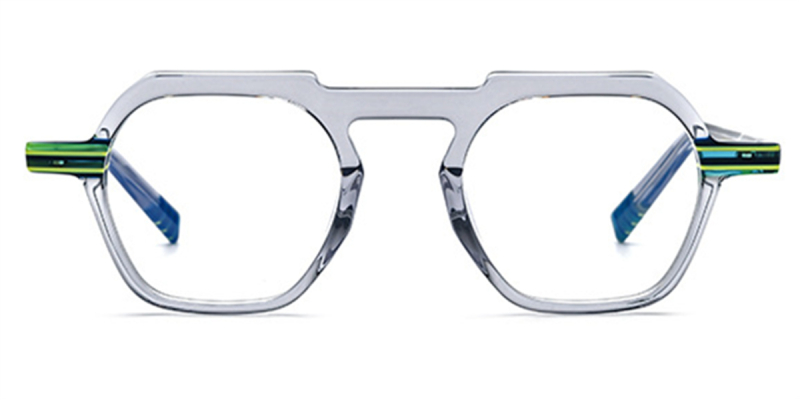 Colorful Thick Rim Acetate Clear Glasses | Show Your Original Beauty