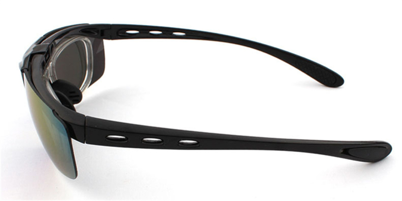 Colored Lenses Prescription Cycling Sunglasses -laterial