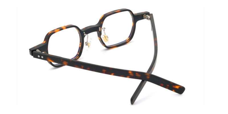 Colorful Rectangle High Prescription Glasses Frames