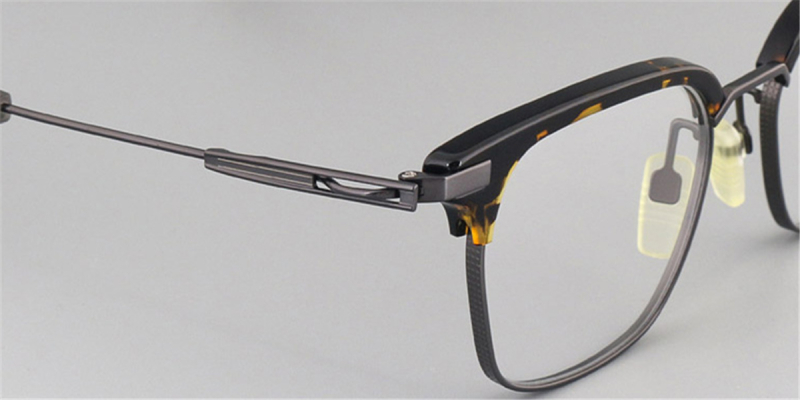 Tortoise Designer Browline Glasses