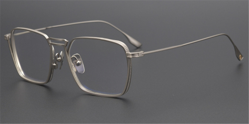 Designer Pure Titanium Aviator Glasses