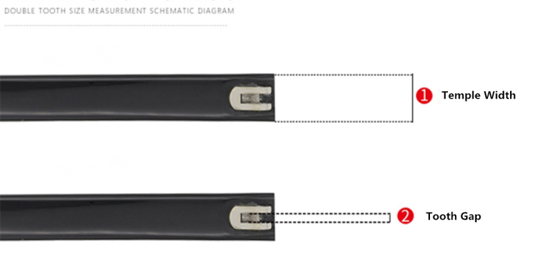 glasses hinge replacement -measurement